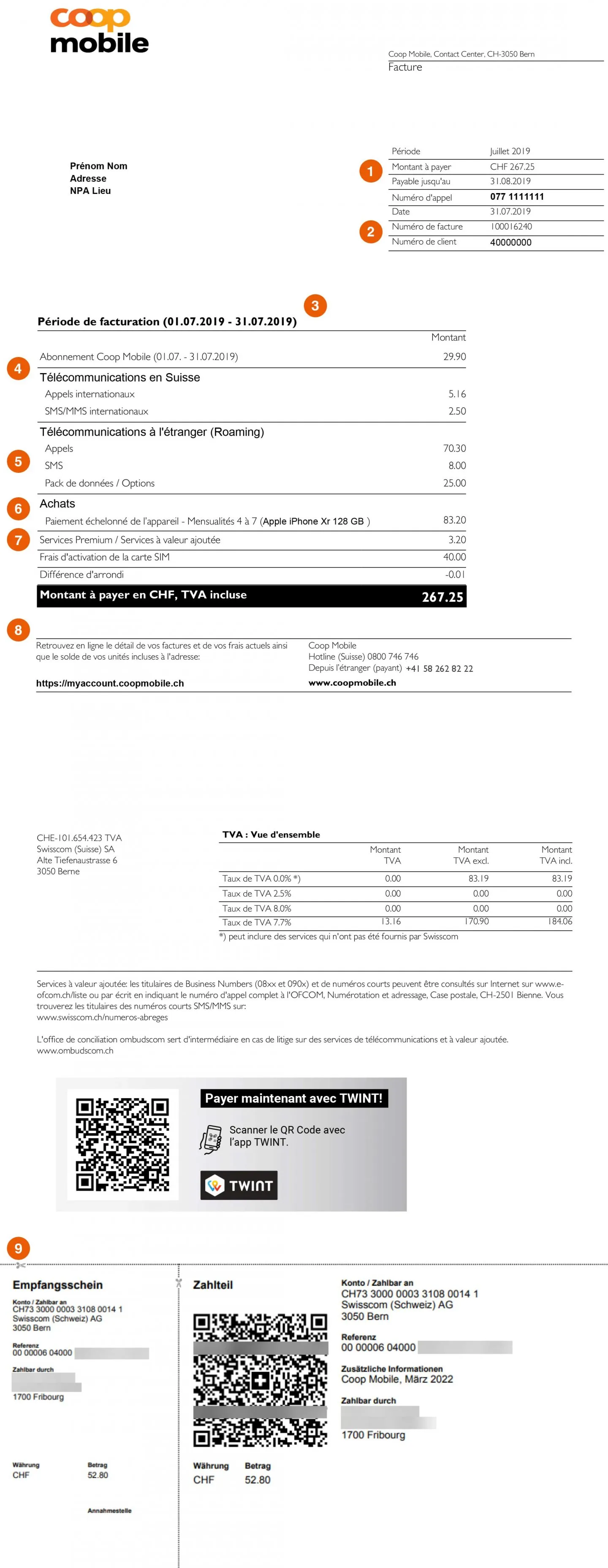 invoice fr